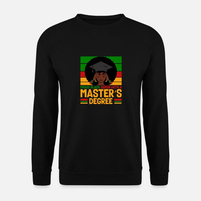 Master's Degree Studies Master's Degree - Unisex Sweatshirt - black