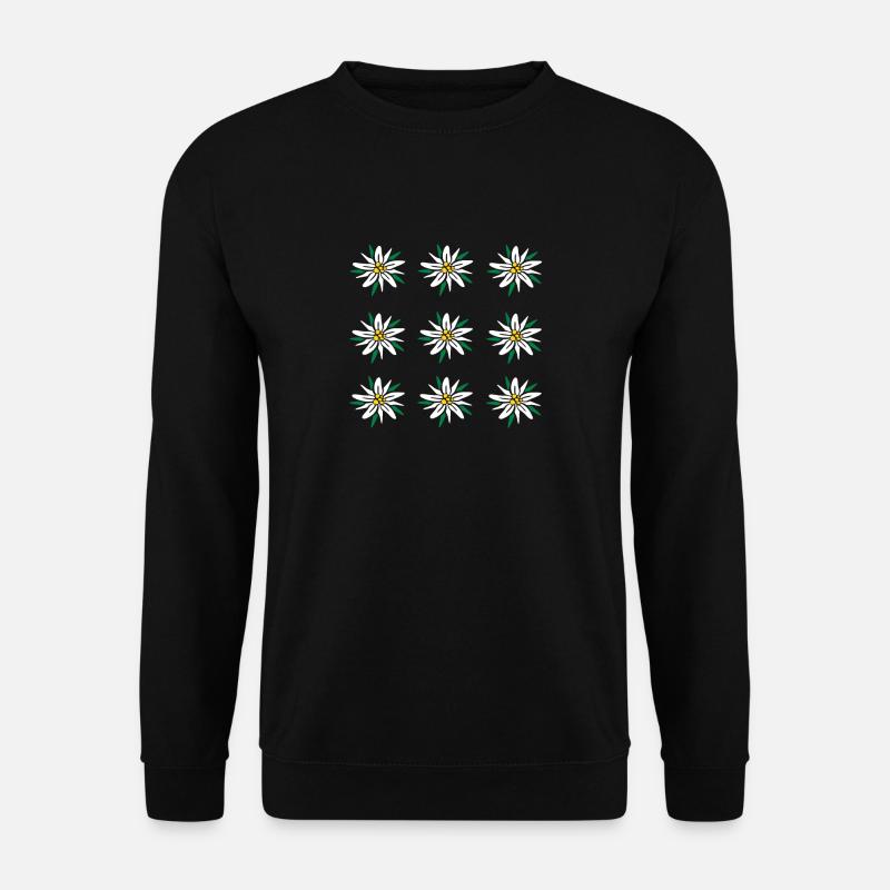 Edelweiss - Unisex Sweatshirt - black