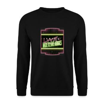Environmental Protection Cruelty Nature Conservation Women Trail - Unisex Sweatshirt - black - Front - Alina (178cm) & Michal (187cm)