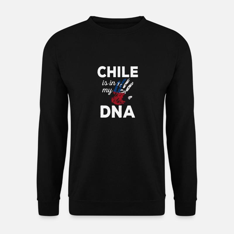 Chile-Druck - Unisex Pullover - Schwarz