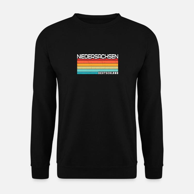 Niedersachse Niedersächsin Niedersachsen - Unisex Pullover - Schwarz