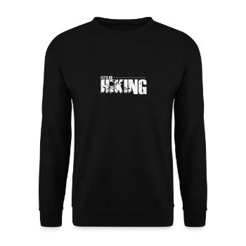 Let’s go Randonnée Loisirs de plein air Nature - Sweat-shirt Unisexe - noir - Devant - Alina (178cm) & Michal (187cm)