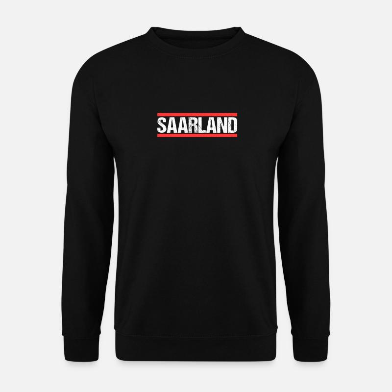 Saarländer Saarländerin Saarland - Unisex Pullover - Schwarz