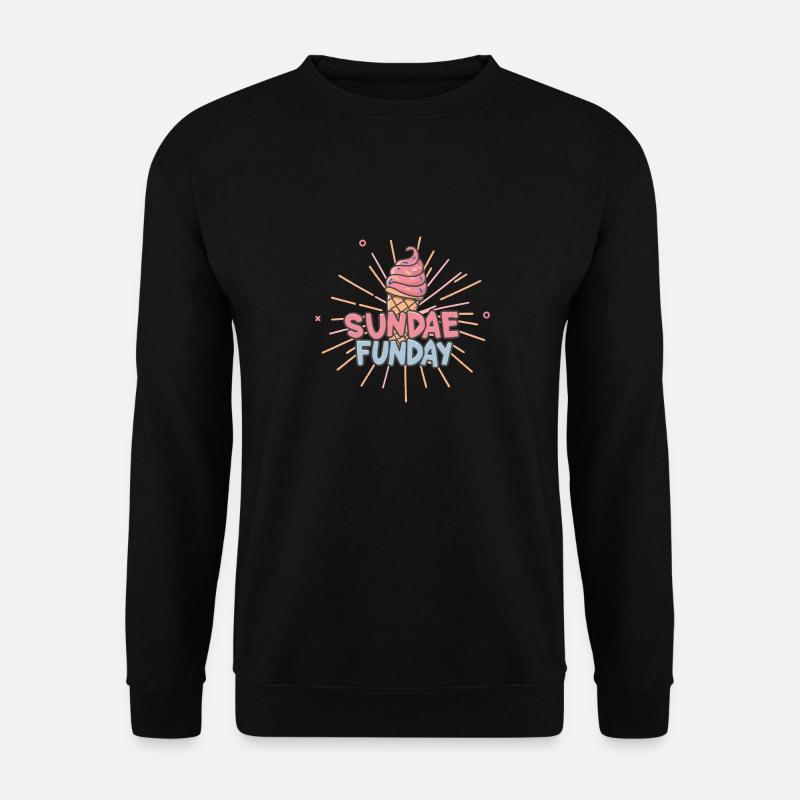 ICE CREAM - Unisex Sweatshirt - black