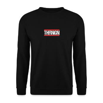 Thüringer Thüringerin Thüringen - Unisex Pullover - Schwarz - Vorne - Alina (178cm) & Michal (187cm)