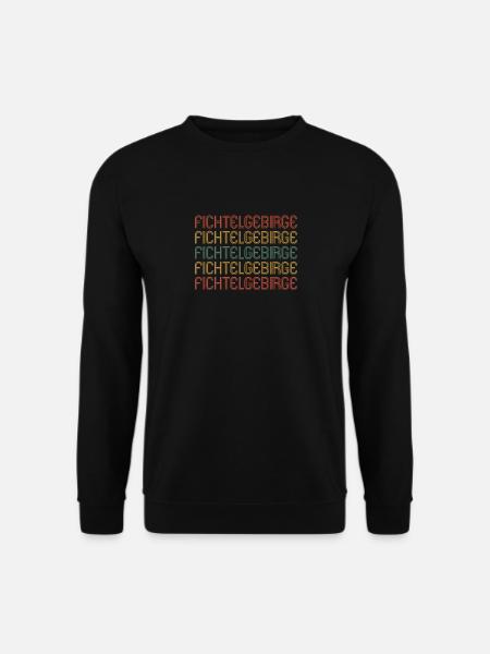 Fichtelgebirge - Unisex Pullover - Schwarz