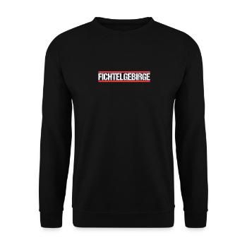 Fichtelgebirge - Unisex Pullover - Schwarz - Vorne - Alina (178cm) & Michal (187cm)