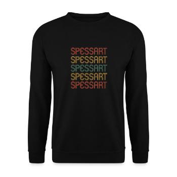 Spessart - Unisex Pullover - Schwarz - Vorne - Alina (178cm) & Michal (187cm)