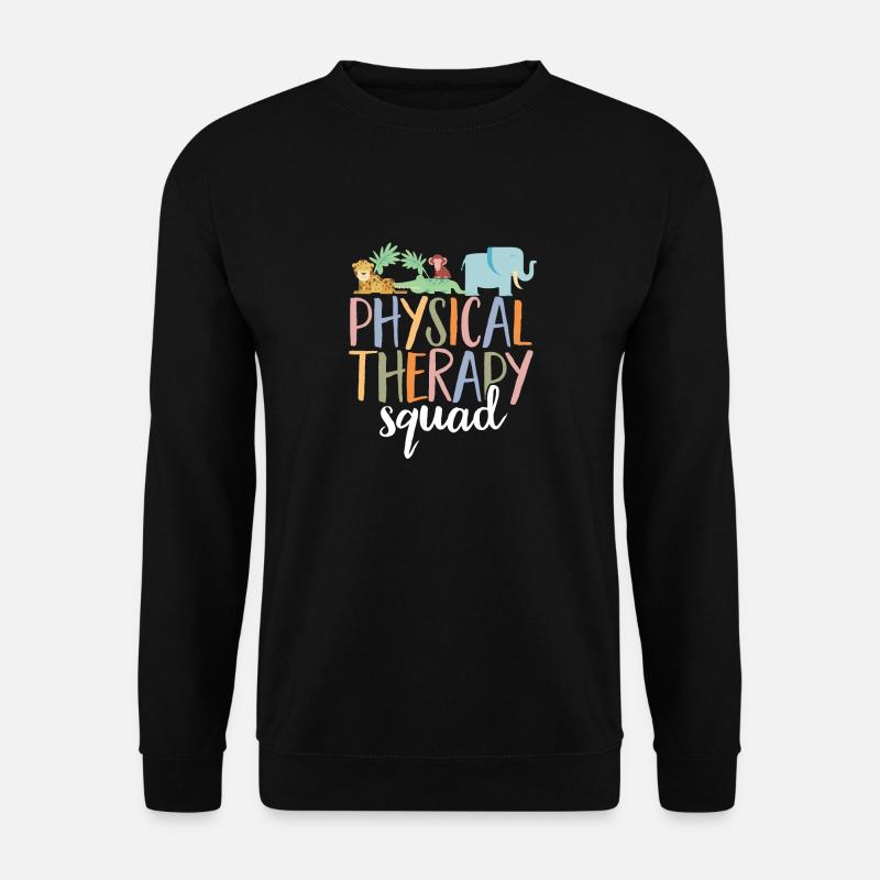 Physiotherapie Kinderphysiotherapeutin - Unisex Pullover - Schwarz