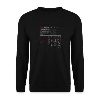 Wow! Signal - Most Mysterious Radio Signal Ever - Unisex Sweatshirt - black - Front - Alina (178cm) & Michal (187cm)