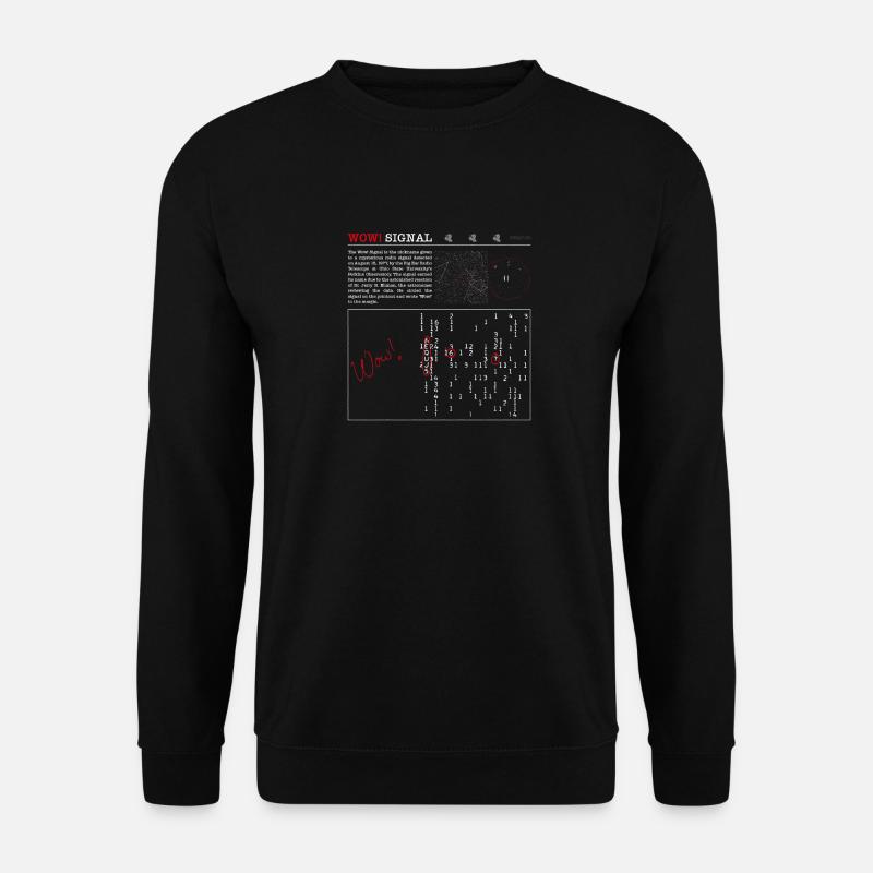 Beeindruckend! Signal - Das mysteriöseste Funksignal aller Zeiten - Unisex Pullover - Schwarz