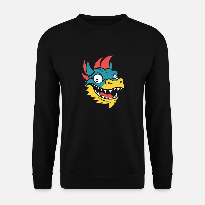 Bébé dragon - Sweat-shirt Unisexe - noir