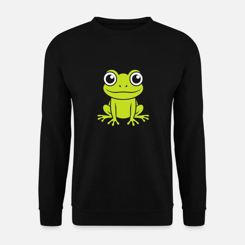Kleiner Frosch - Unisex Pullover - Schwarz