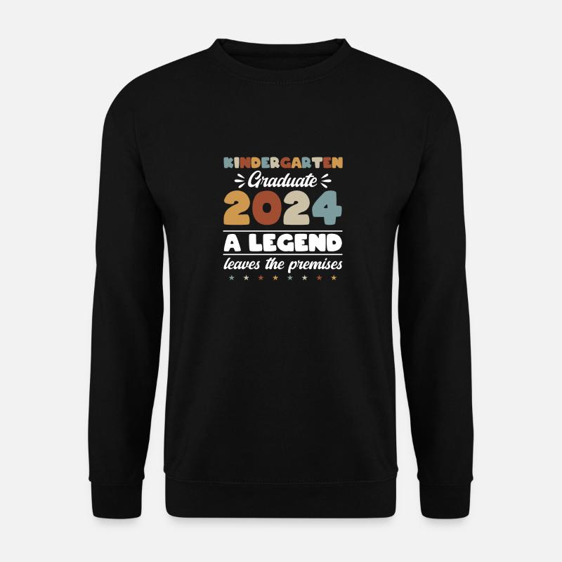 Proud Kindergarten Graduate 2024 - Unisex Sweatshirt - black