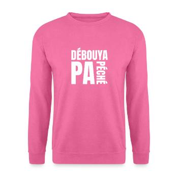 DEBOUYA PA PFIRSICH - Kreyol Sat - Unisex Pullover - Pink - Vorne
