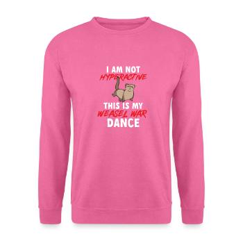 Frettchen Besitzer Frettchen - Unisex Pullover - Pink - Vorne
