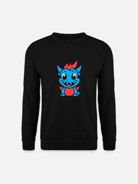 Baby Dragon - Unisex Sweatshirt - black