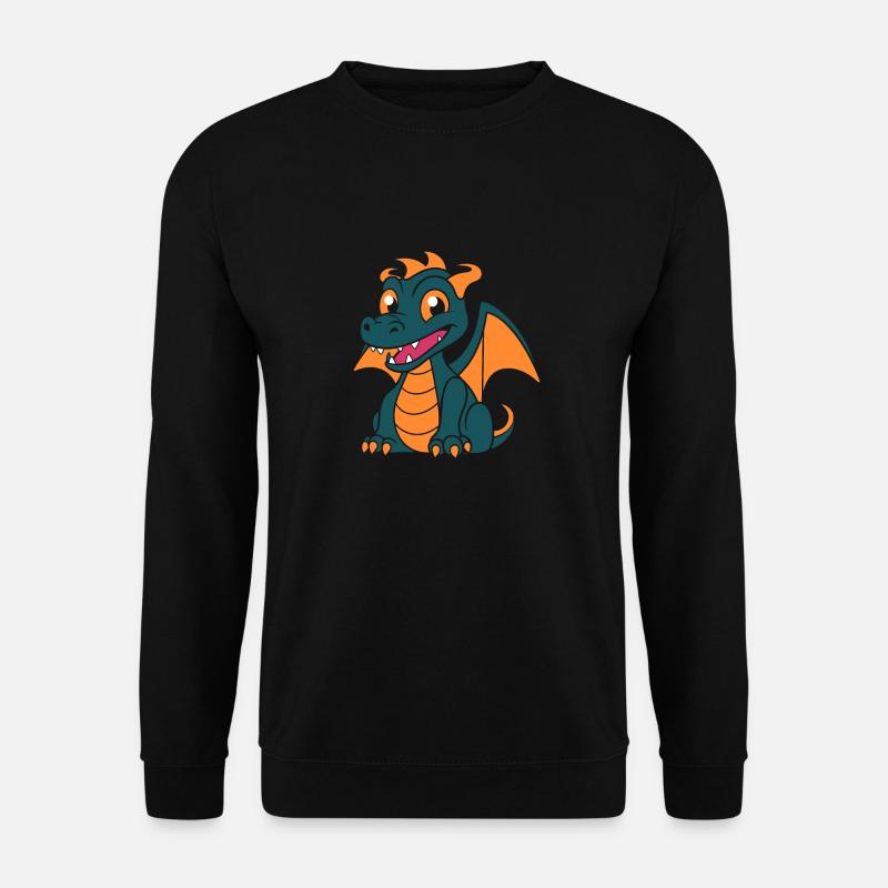 Baby-Drache - Unisex Pullover - Schwarz