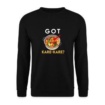 Filipino Philippines Women Men Filipino Food - Unisex Sweatshirt - black - Front - Alina (178cm) & Michal (187cm)