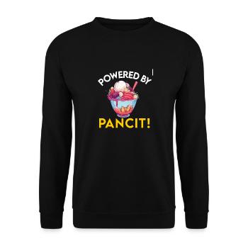 Filipino Philippines Women Men Filipino Food - Unisex Sweatshirt - black - Front - Alina (178cm) & Michal (187cm)