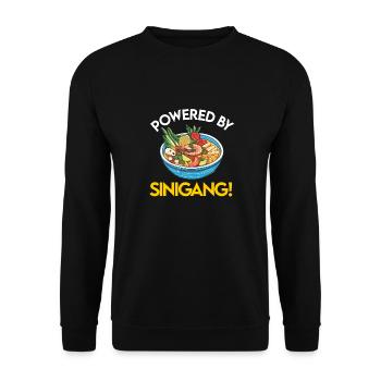 Filipino Philippines Women Men Filipino Food - Unisex Sweatshirt - black - Front - Alina (178cm) & Michal (187cm)