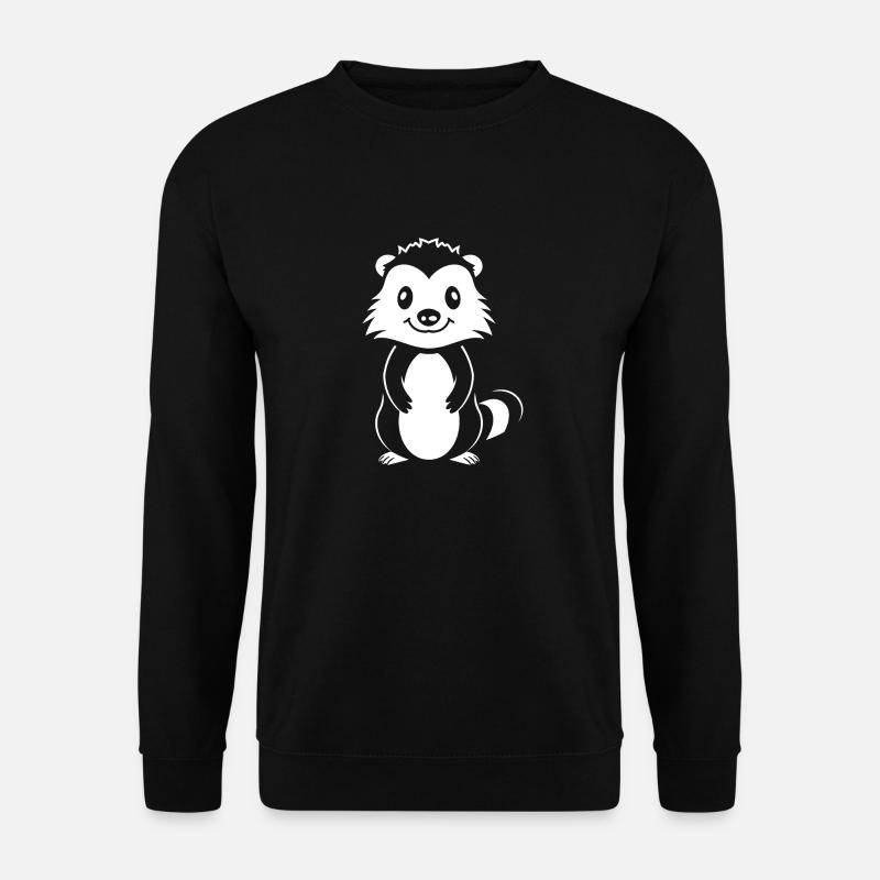 Stinktier - Unisex Pullover - Schwarz