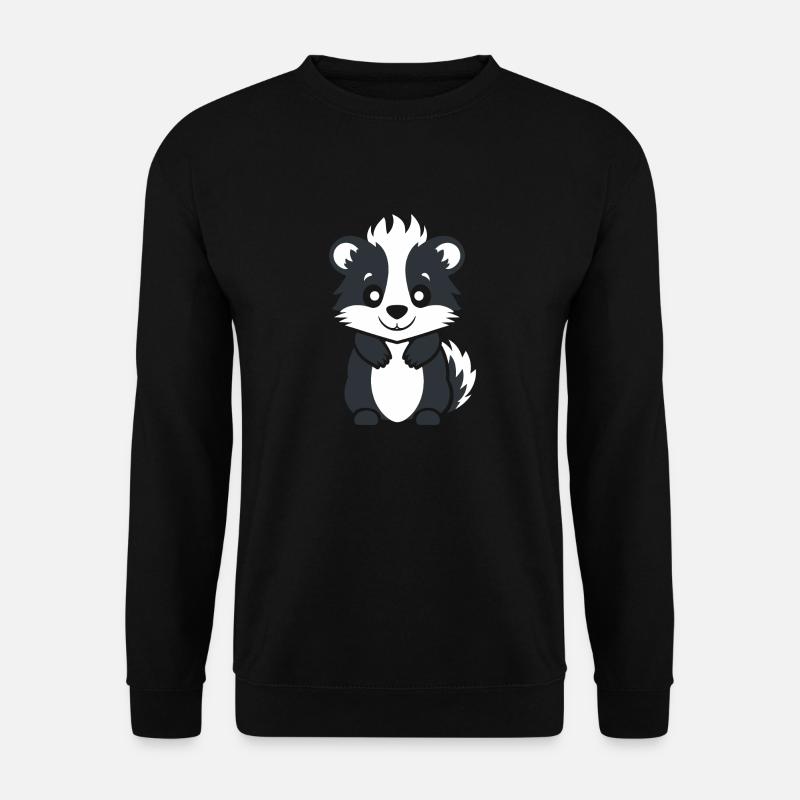 Stinktier - Unisex Pullover - Schwarz