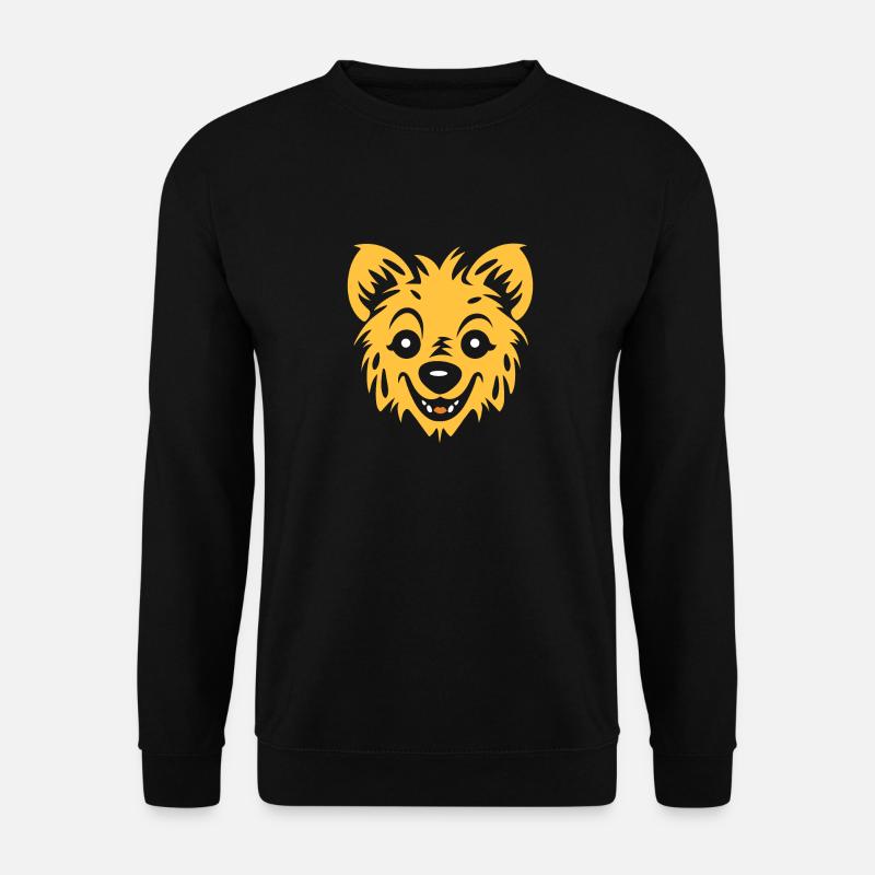 Hyäne - Unisex Pullover - Schwarz