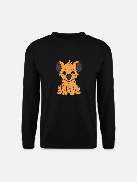 Hyäne - Unisex Pullover - Schwarz