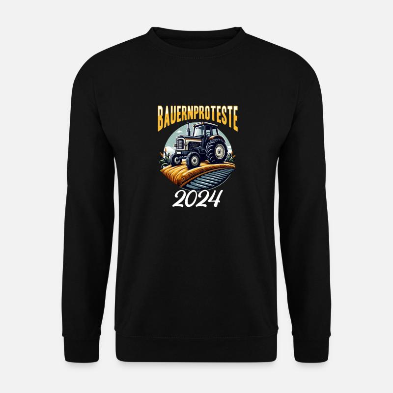 Unity and Determination in Agriculture - Unisex Sweatshirt - black