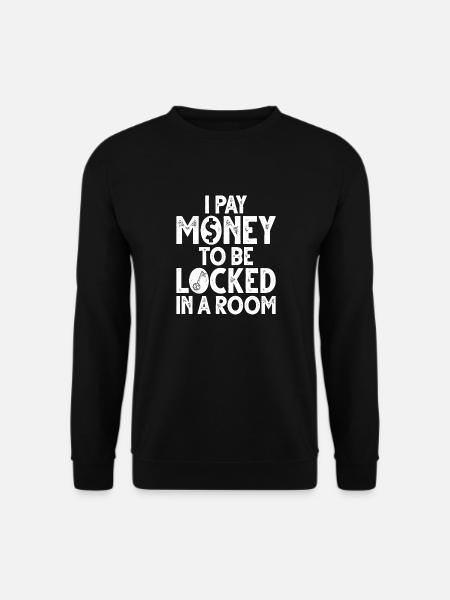 Salle d’évasion - Sweat-shirt Unisexe - noir