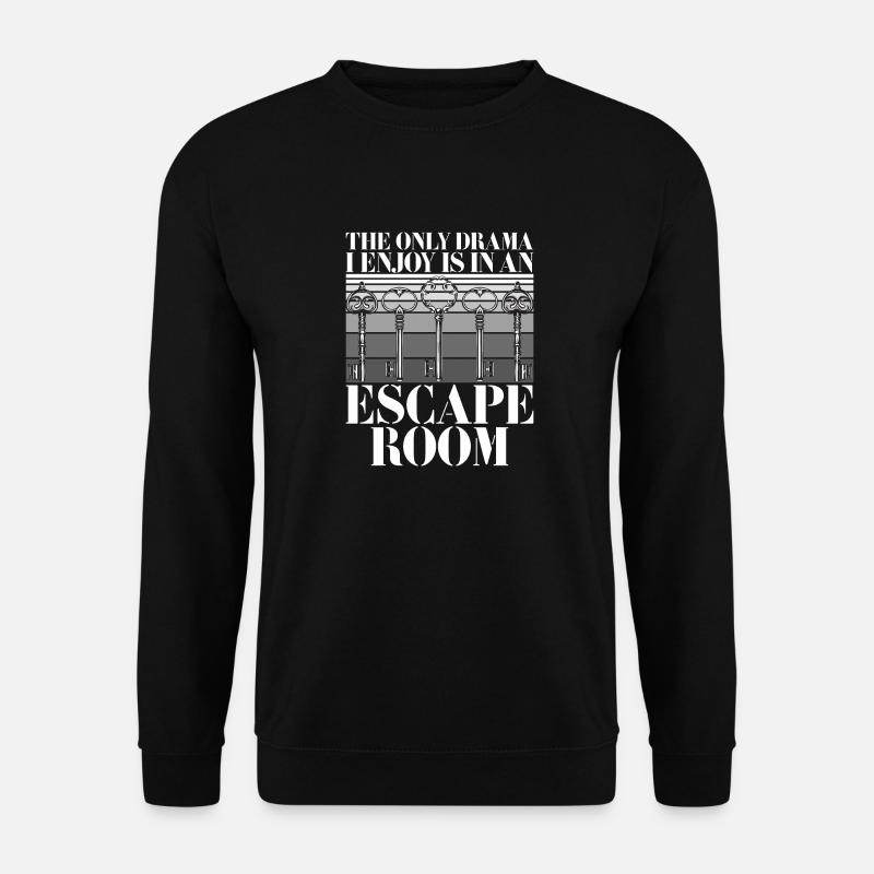 Salle d’évasion - Sweat-shirt Unisexe - noir