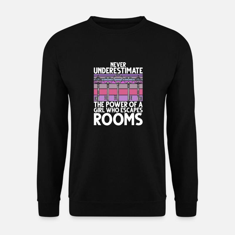 Escape Room - Unisex Pullover - Schwarz