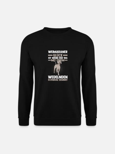 Dog Weimaraner - Unisex Sweatshirt - black