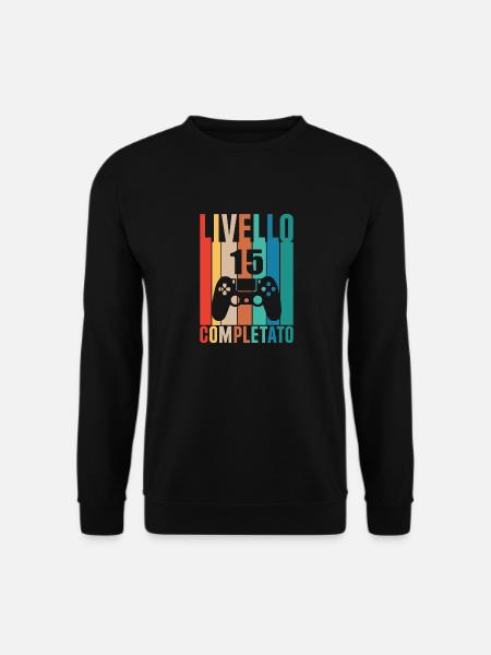 Level 15 - Unisex Sweatshirt - black
