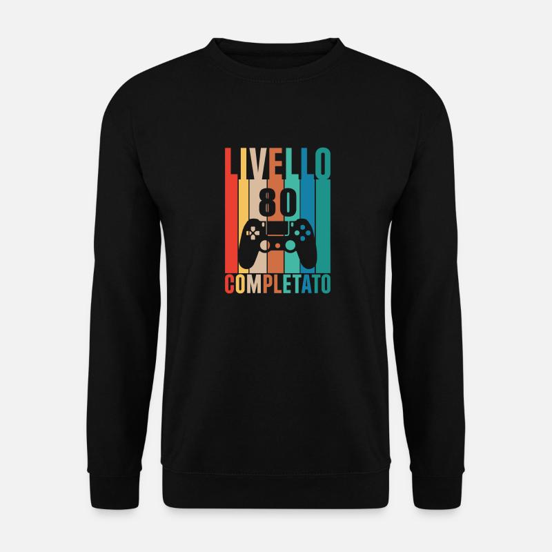 Stufe 80 - Unisex Pullover - Schwarz