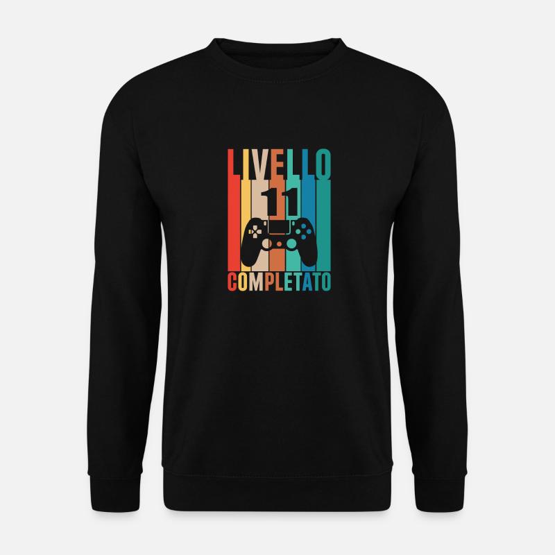Stufe 11 - Unisex Pullover - Schwarz