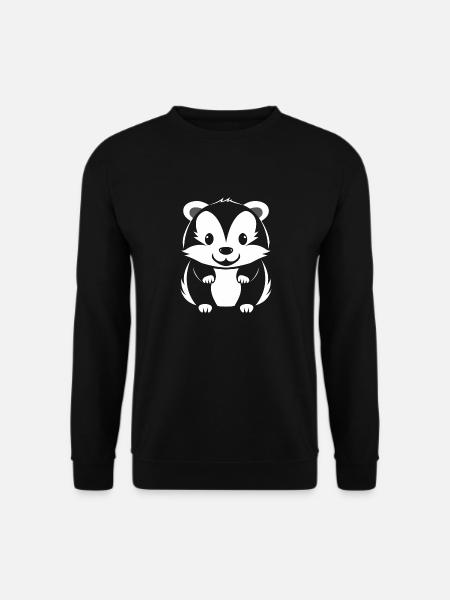 Bébé blaireau - Sweat-shirt Unisexe - noir