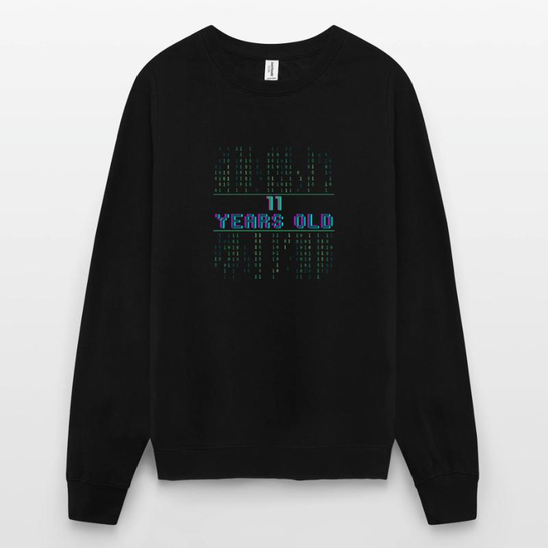 3. Geburtstag 3 Jahre alt Binärcode Coder Unisex Pullover