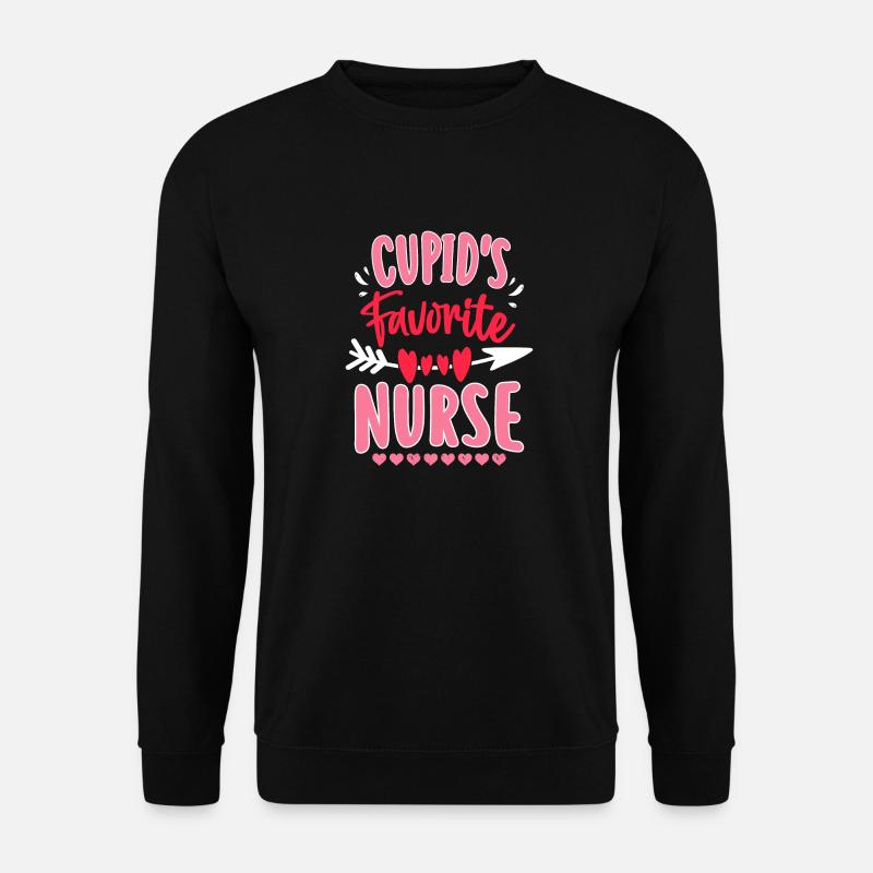 Amor Lieblingskrankenschwester - Unisex Pullover - Schwarz