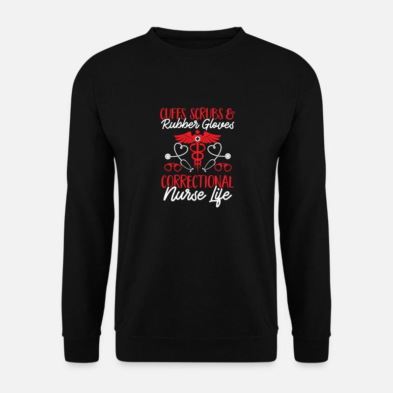 Nurse Penitentiary Prison - Unisex Sweatshirt - black