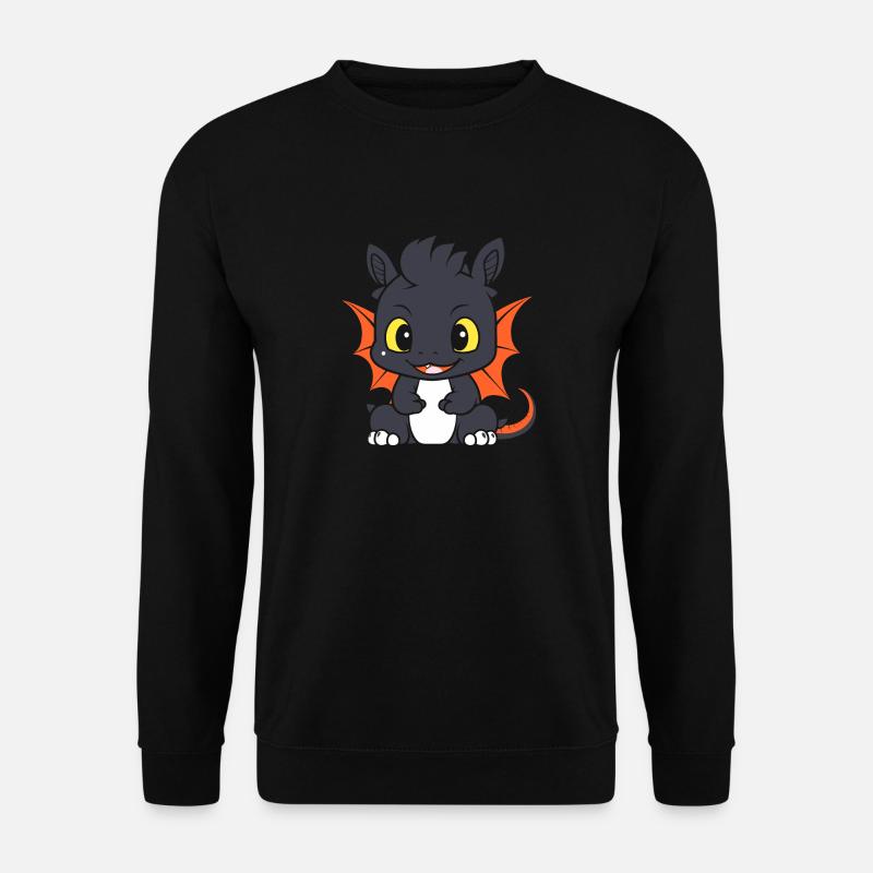 Baby-Drache - Unisex Pullover - Schwarz