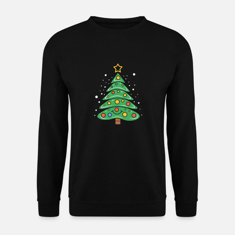 Kleiner Weihnachtsbaum - Unisex Pullover - Schwarz