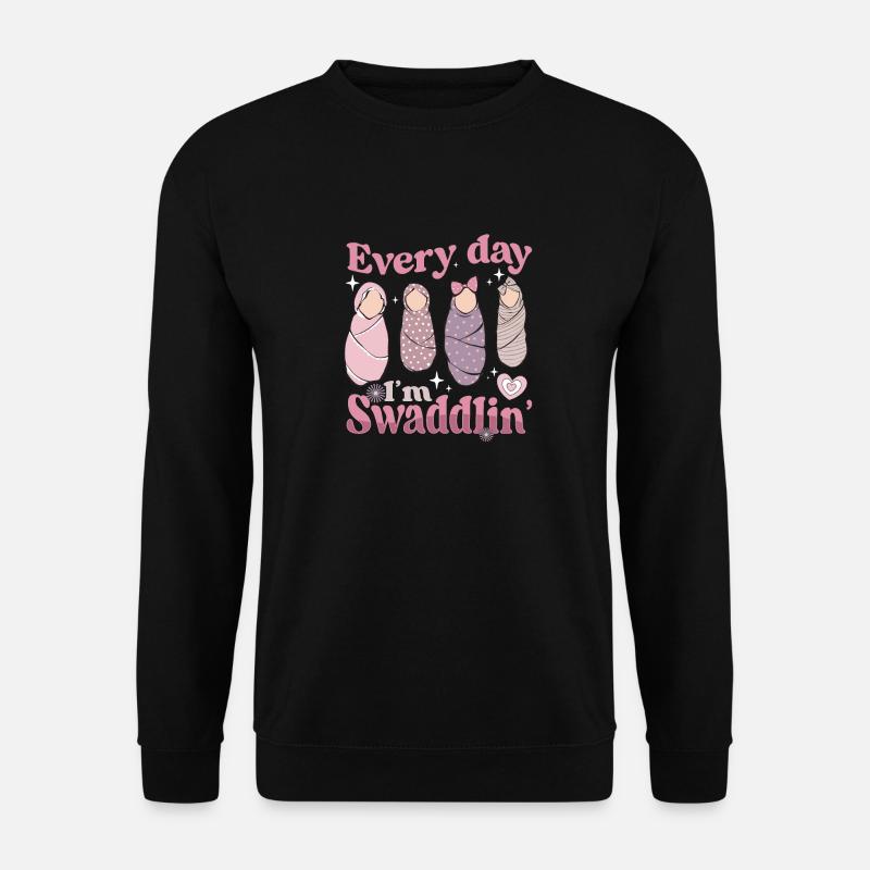 Infirmière Bébé Maternité Infirmière - Sweat-shirt Unisexe - noir