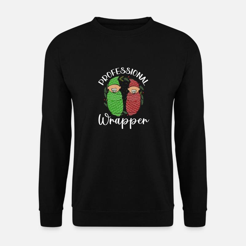 Krankenschwester Baby Entbindungsschwester - Unisex Pullover - Schwarz