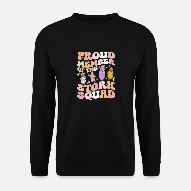 Infirmière Bébé Maternité Infirmière - Sweat-shirt Unisexe - noir