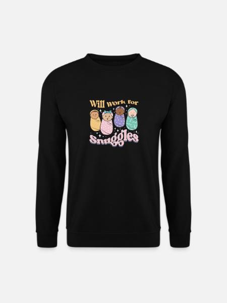 Infirmière Bébé Maternité Infirmière - Sweat-shirt Unisexe - noir