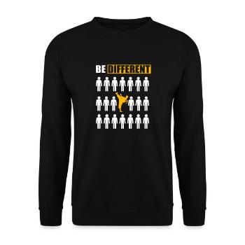 Soyez différent Taekwondo - Sweat-shirt Unisexe - noir - Devant - Alina (178cm) & Michal (187cm)
