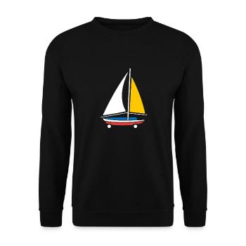 Sand yachting - Unisex Sweatshirt - black - Front - Alina (178cm) & Michal (187cm)
