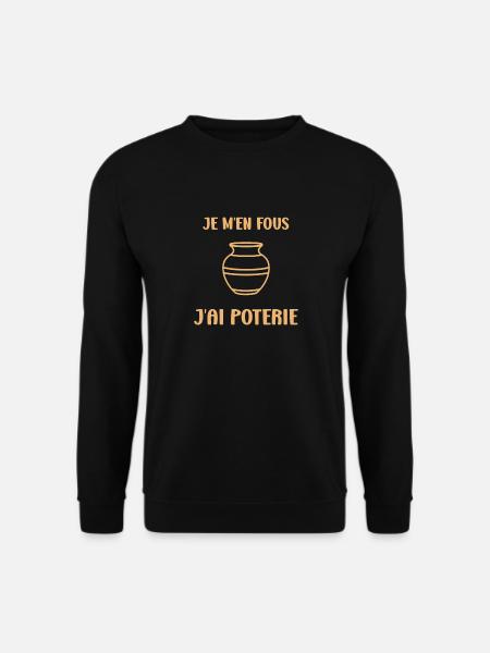 Poterie - Sweat-shirt Unisexe - noir